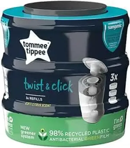 3 Refis para lixeira anti odor Tommee Tippee