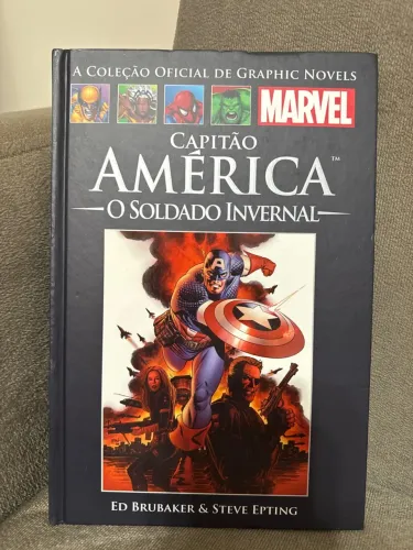 Capitão América: O Soldado Invernal (Vol. 45) - Coleção de Graphic Novels Marvel Salvat