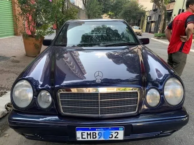 MERCEDES  E 280 AZUL 1998 RARIDADE 