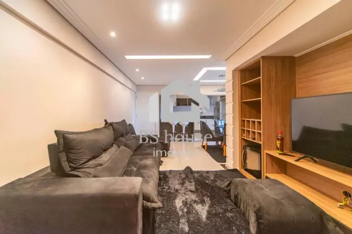 Apartamento mobiliado com lazer e varanda gourmet- Bairro Campestre