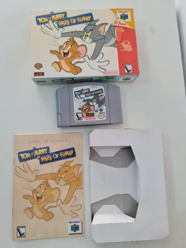 Tom & Jerry in Fists of Furry - Nintendo 64 (Completo)
