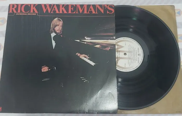 LP Disco de Vinil - Rick Wakeman's Criminal Record