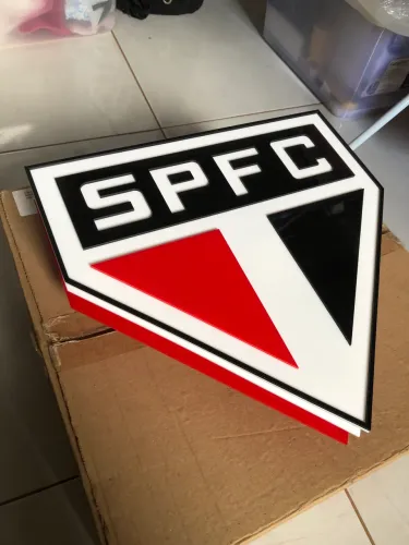Luminária decorativa de parede - Clubes