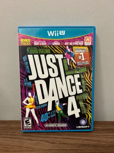 Jogo Just Dance 4 Nintendo Wii U Original