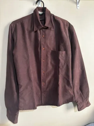 Camisa manga comprida veludo