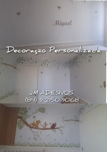Aplicação de adesivo
