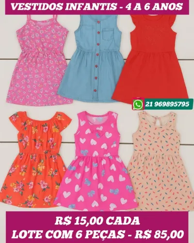 Vestidos Infantis