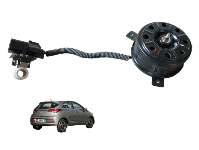 Motor Ventoinha 12v Hyundai Hb20 1.0 3cc 2016 2017 2018 2019