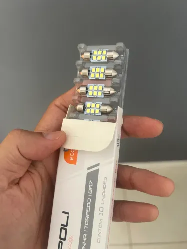 Lâmpada torpedo Led automotivo