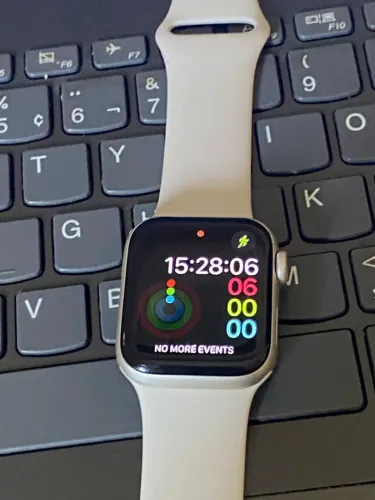 Apple Watch Se2 40mm Starlight Prata Garantia Bateria 100%