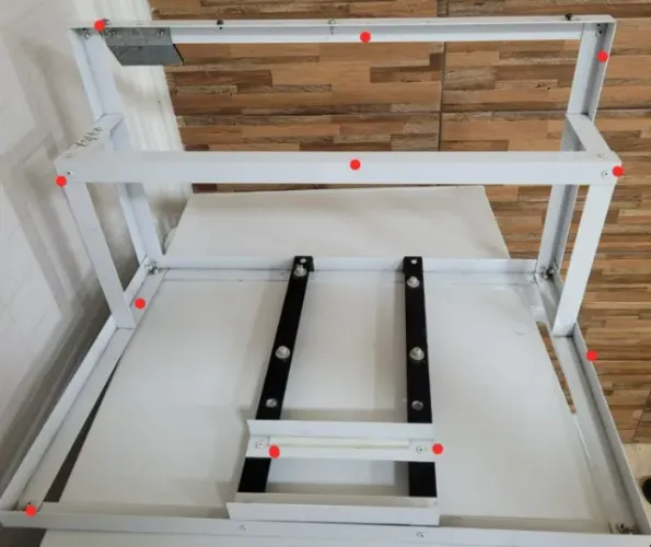 Suporte para placa mãe, placa vídeo e fonte