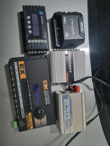 Som automotivo peças separadas