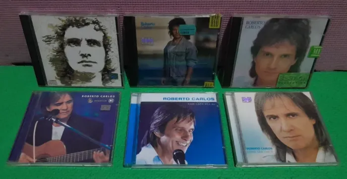 Coleção De CDs Do Roberto Carlos - Os 6 Álbuns Por R$ 30,00