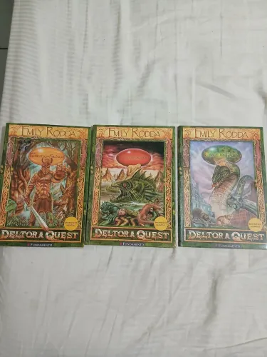 Livros deltora quest .Emily rodda vol 1.2.3  em ótima qualidade 