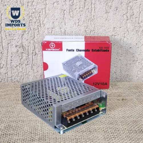 Fonte Chaveada 12V 10A