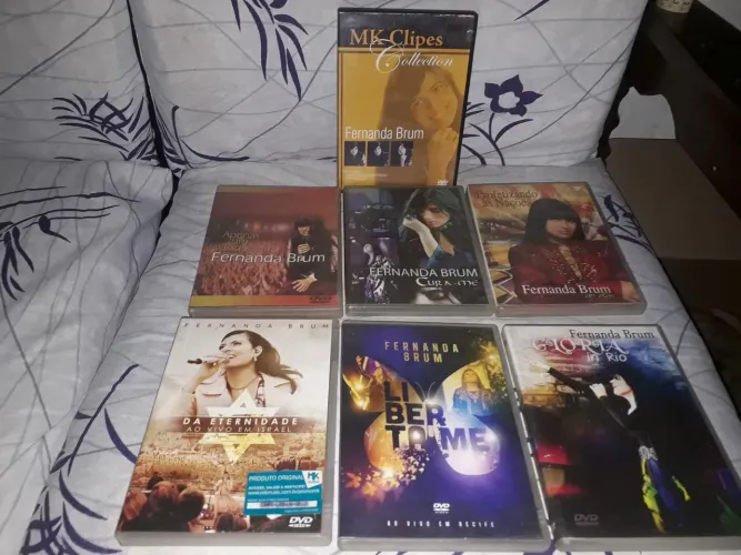 Coleção DVDs Fernanda Brum (Todos por 70,00)unidade 10,00!
