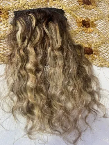Mega Hair Wavy Loiro Claro