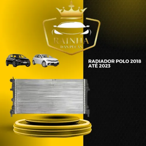 Radiador Polo 2018 até 2023