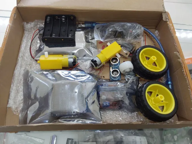 Kit robótica educacional- Ideal para projetos e aprendizado
