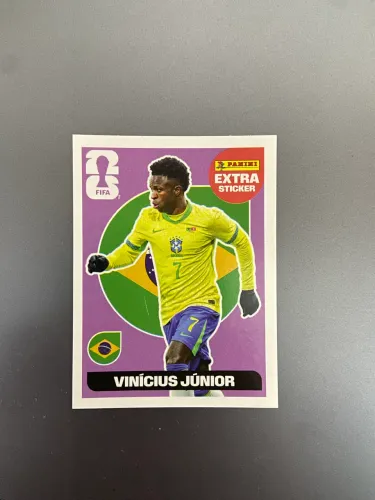 EXTRA STICKER - VINICIUS JUNIOR BORDÔ 2026