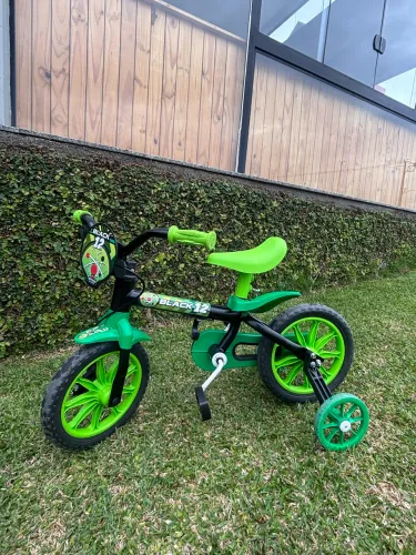Bicicleta Infantil Nathor Black Aro 12