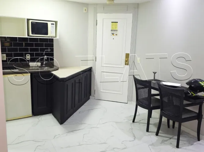 Flat The World disponível para venda com 30m², 1 dormitório e 1 vaga de garagem