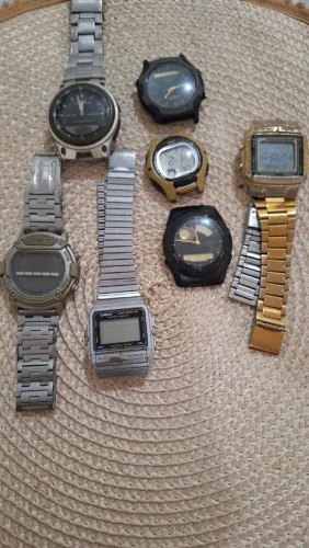 Lote de relógios SUCATA Casio