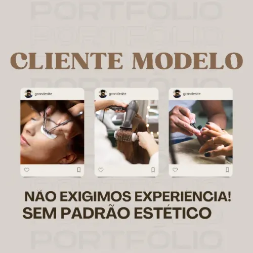 modelos sem experiência