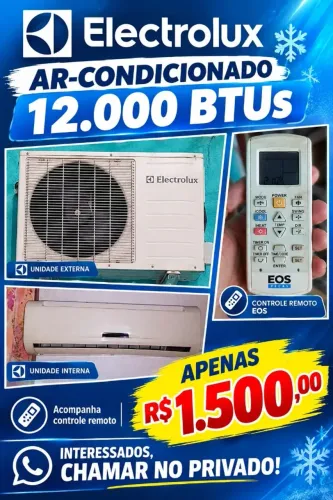 Ar condiciondo 12mil btc em Oferta