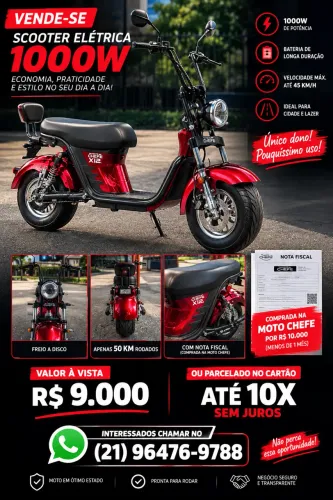 X12 elétrica moto chefe ZERO
