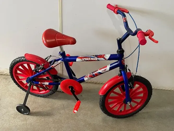 Bicicleta Aro 16 homem aranha