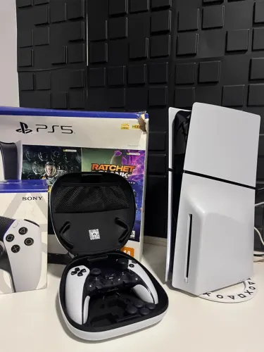 Ps5 Slim 1tb com controle profissional