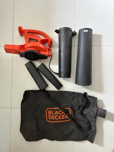 Soprador e Aspirador de Folhas Black+Decker BV25