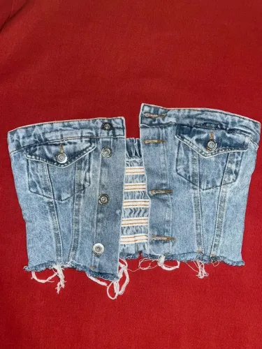 Cropped jeans