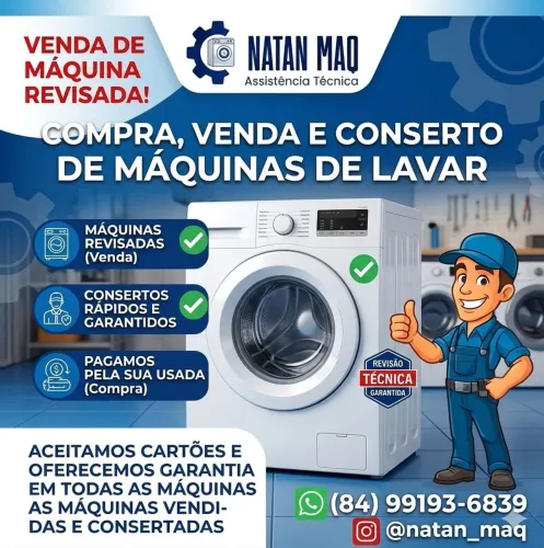 Manutenção máquina lavar