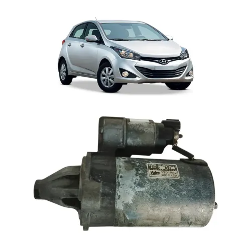 motor arranque Hyundai HB20 1.0 2013 2018