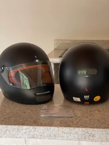 Capacetes Bigbore S Reserva Matte Black