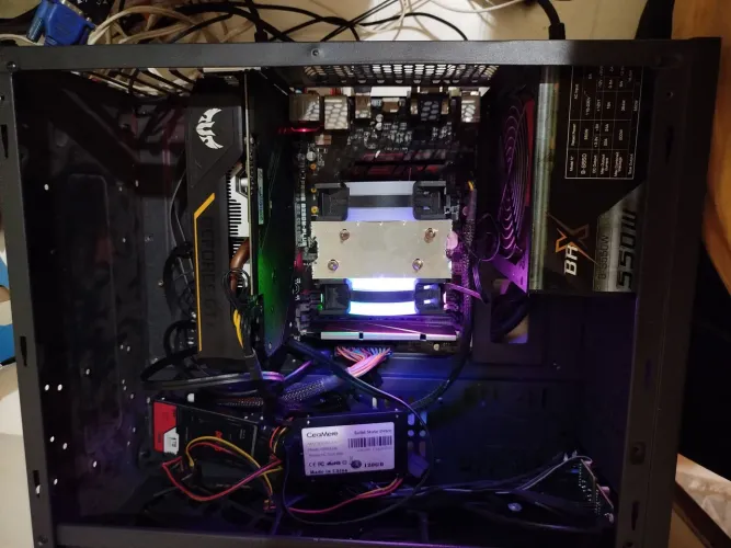 Pc Gamer  Prime B250M plus Br, GTX 1660 TI, i5 7500, 8GB RAM, SSD 1TB