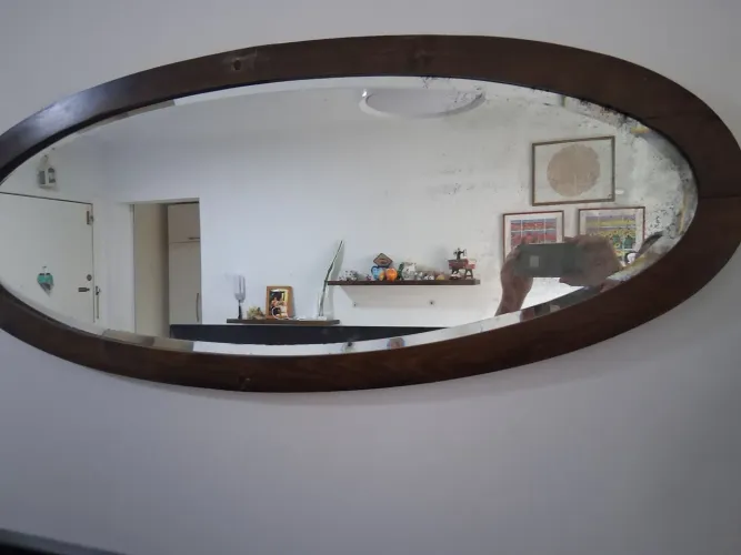 Espelho oval