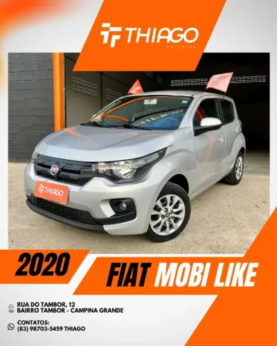 Fiat Mobi Like 1.0 Fire Flex 5P. 2020