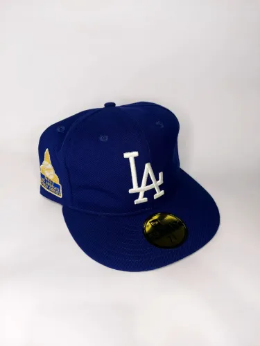 Boné Los Angeles Dodgers azul - New era - 59fifty - Baseball - 7 3/8 - world séries 