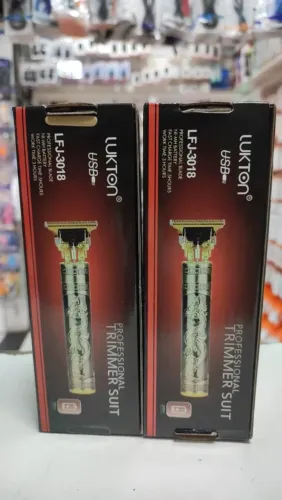 Maquininha de cabelo Aparador Profissional Lukton