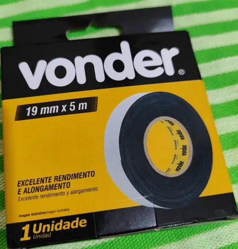 Fita Autofusão Vonder 5 Metros