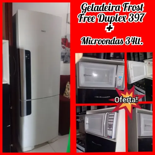 Geladeira Frost Free Duplex 397 Litros Consul com Freezer Embaixo -