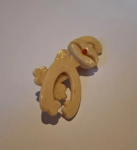 BROCHE GATO VINTAGE LEA STEIN PARIS AUTÊNTICO