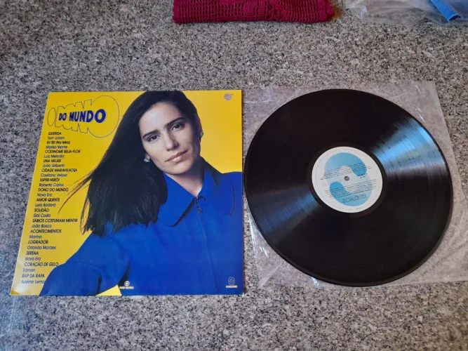 Vinil Trilha Sonora Nacional - Novela O Dono do Mundo