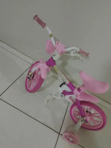 Bicicleta infantil rosa