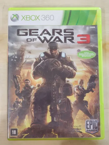 A terceira parte dessa incrivel história retorna com graficos top Gears of War 3
