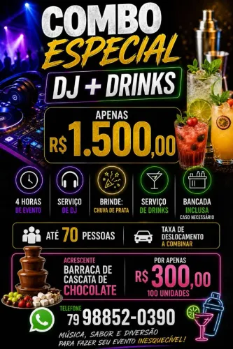 Combos DJ + Drinks