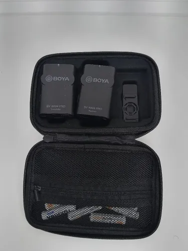 Microfone Sem Fio BOYA BY-WM4 PRO - Excelente Estado